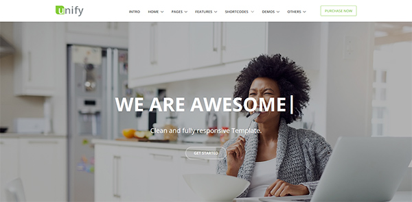 Unify - Responsive Website Template