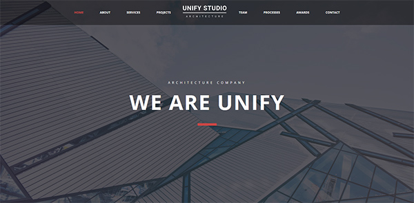 Unify - Responsive Website Template