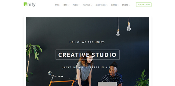 Unify - Responsive Website Template